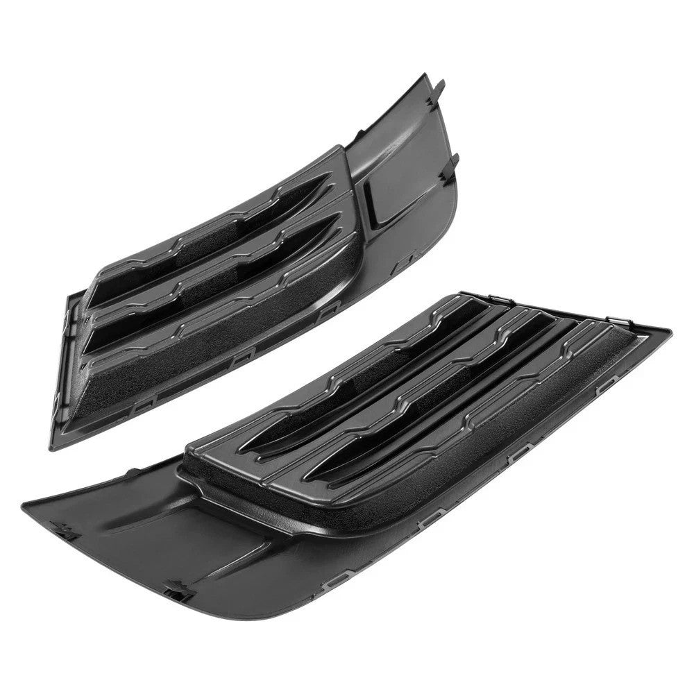 Fog Light Cover Bezel Trims Left & Right Side For Chevy Traverse 2013-2017 ABS