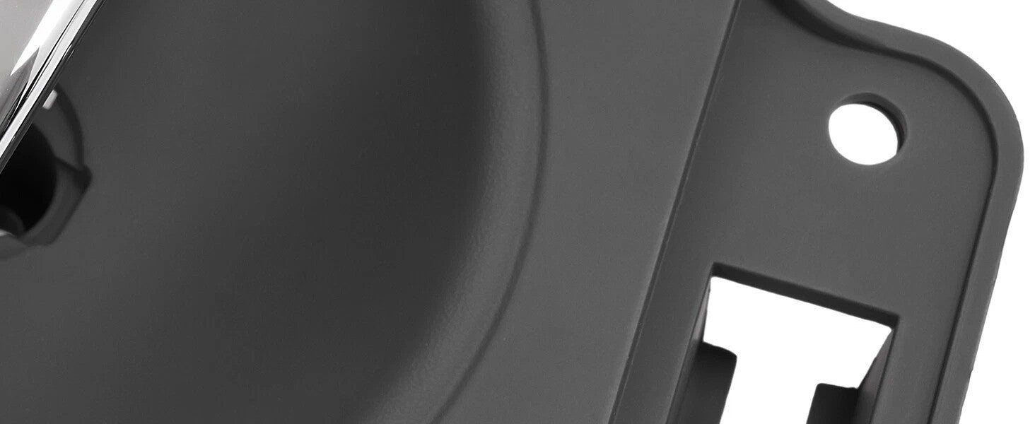 For 2006-2010 JEEP COMMANDER Left Chrome Silver+Gray Inside Door Handle