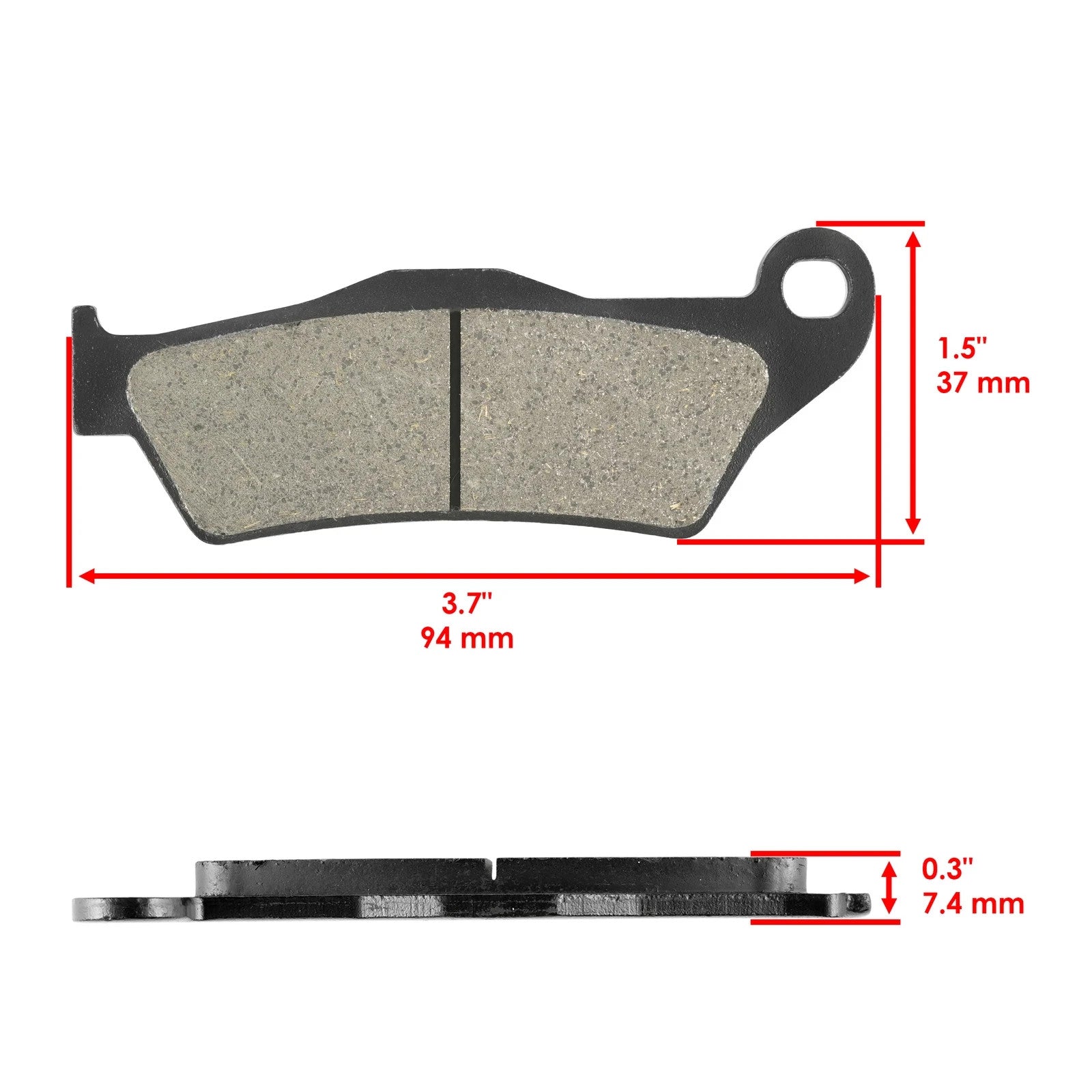 Front Rear Brake Pads for KTM 250 Exc250 Sixdays Excf250 SX250 Sx-F250 2003-2016