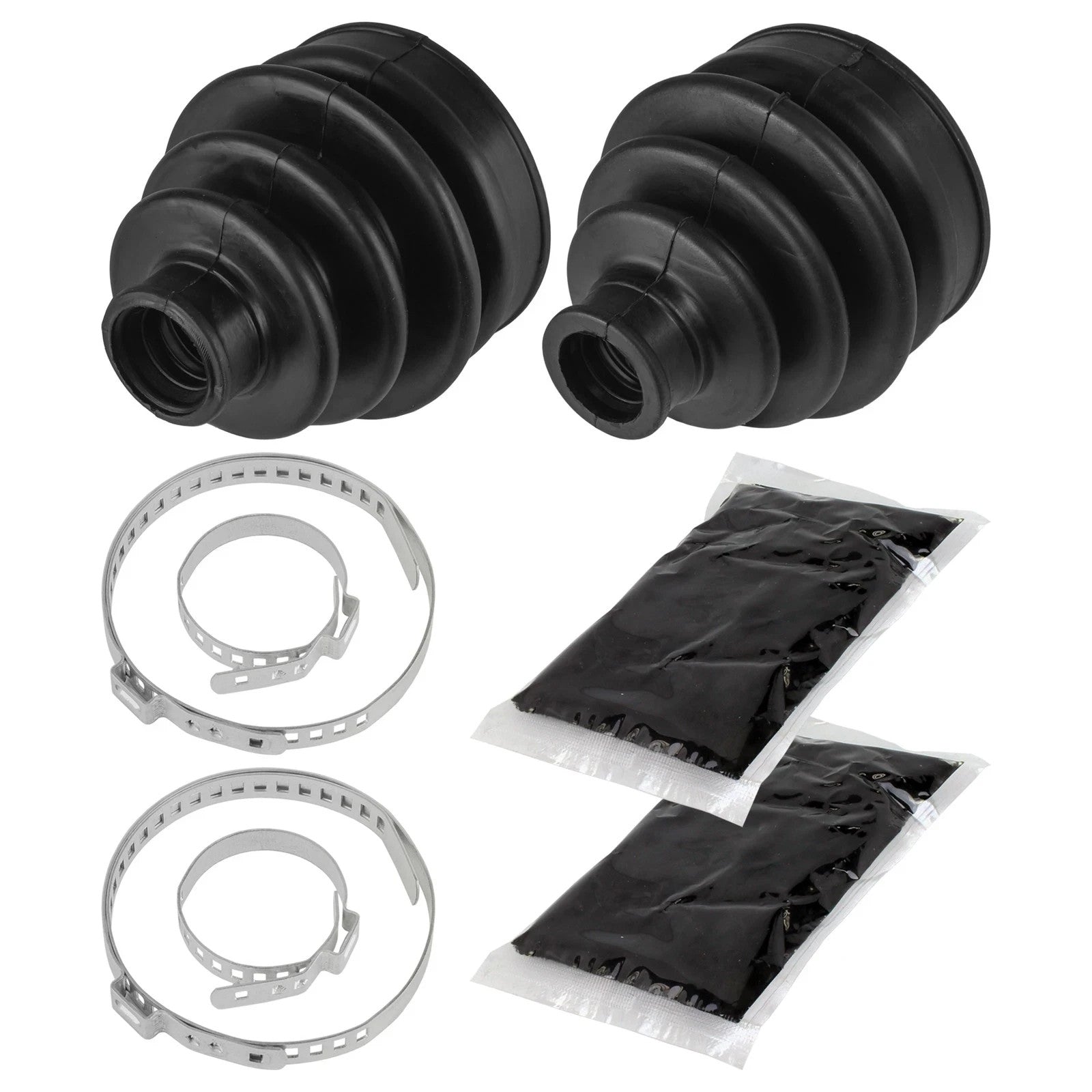 Front Axle Inner Outer CV Boot Kit for Honda TRX420FE TRX420FM Rancher 420 4X4