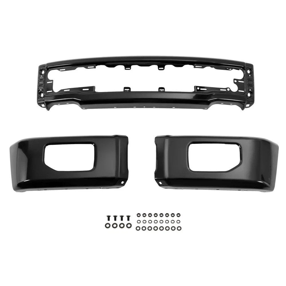 Front Bumper Face Bar Shadow Black G1 For Ford F-150 F150 2015-2017 FO1002424