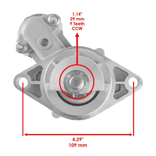 Starter for John Deere GX345 LX178 LX188 LX279 LX289 285 320 345 Kawasaki Engine