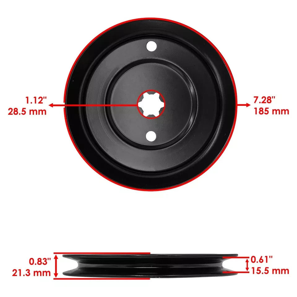 756-04002 956-04002 Transmission Pulley for Ryobi White Outdoor MTD Cub Cadet