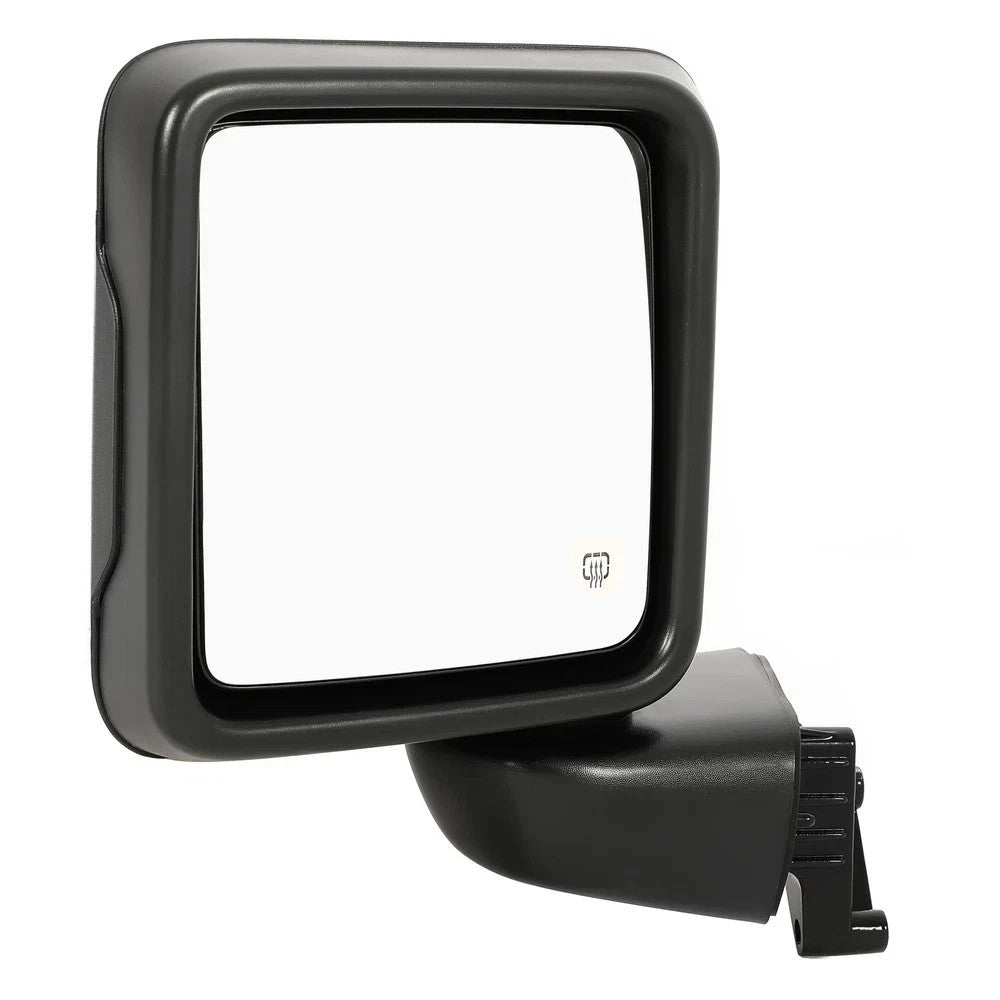 Power Heated Rear Mirror Left Driver Side For Jeep Wrangler Gladiator 2018-2024