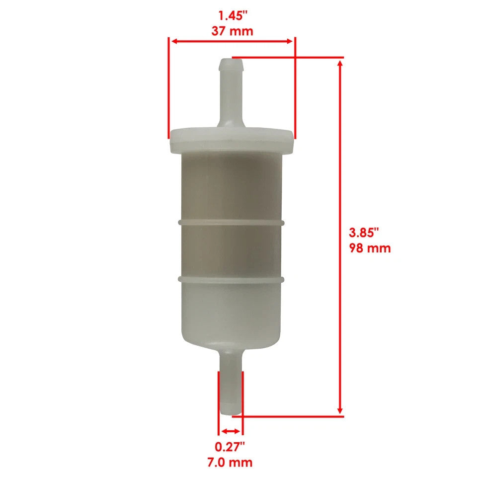 2X Fuel Filter For Honda VF1100C V65 Magna 1983-1986