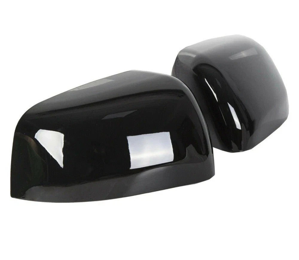 Rear View Mirror Covers Cap Trim For Jeep Grand Cherokee Dodge Durango 2011-2021