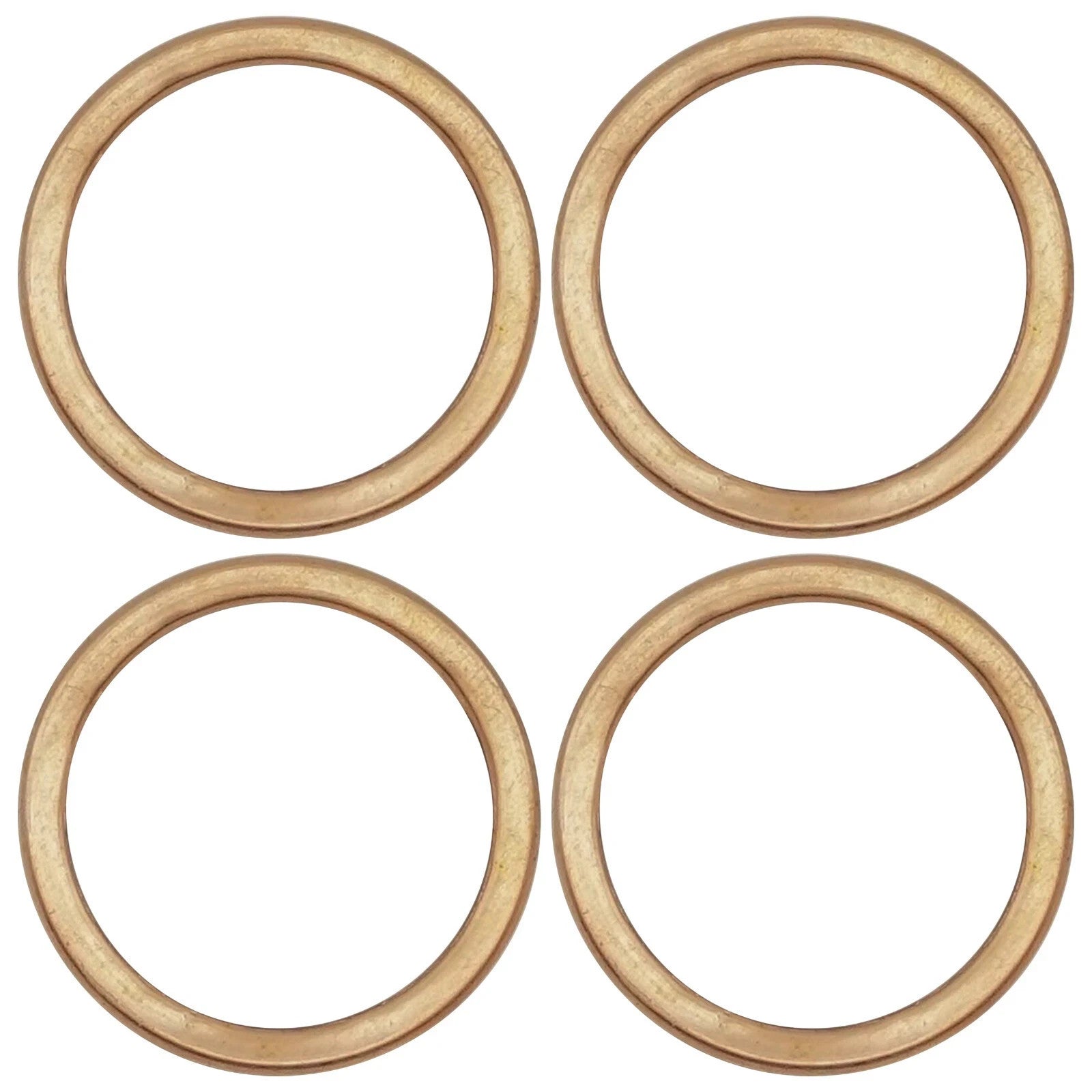 4 Exhaust Pipe Gaskets for Kawasaki ZR7S ZR750 2000 2001 2002 2003 2004 2005