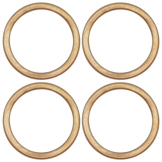 4 Exhaust Pipe Gaskets for Kawasaki ZR7S ZR750 2000 2001 2002 2003 2004 2005