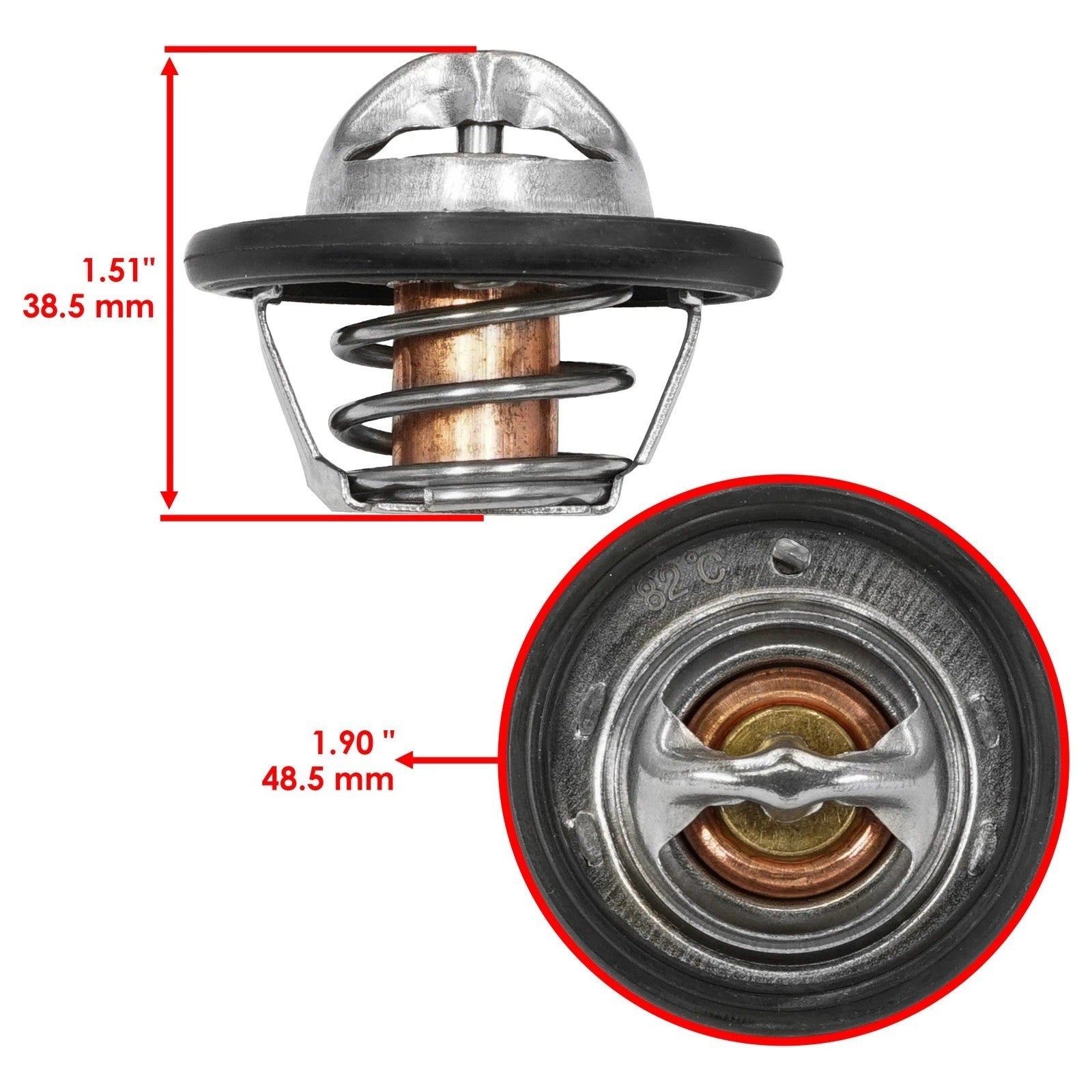 Cooling Thermostat for Honda TRX500FA Foreman Rubicon 500 4X4 2001-2014