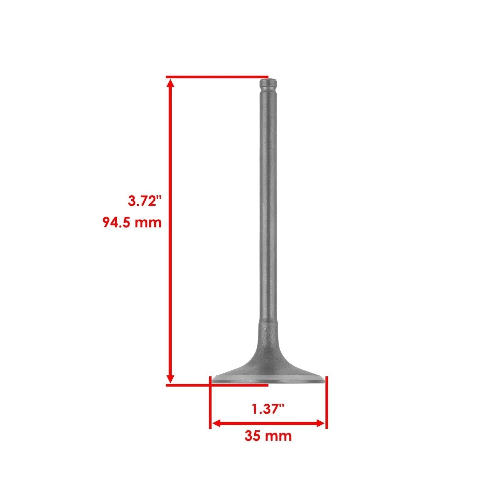 Intake & Exhaust Valve for Honda Rancher 400 2004 2005 2006 2007 