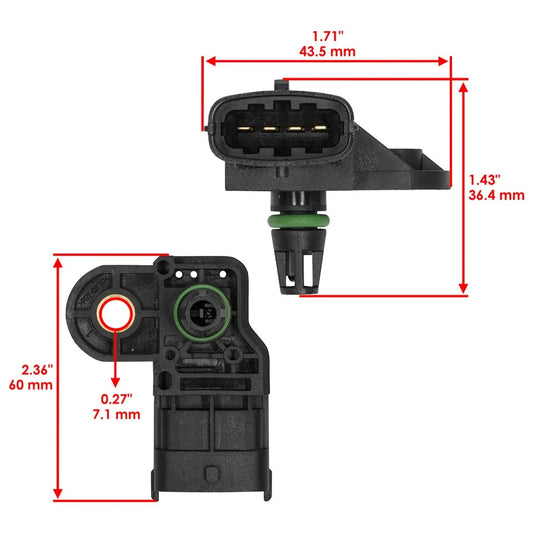 Tmap T-Map Dss3-Tf Dss3Tf Sensor for Polaris Ranger Crew 800 4X4 EFI 2010-2014