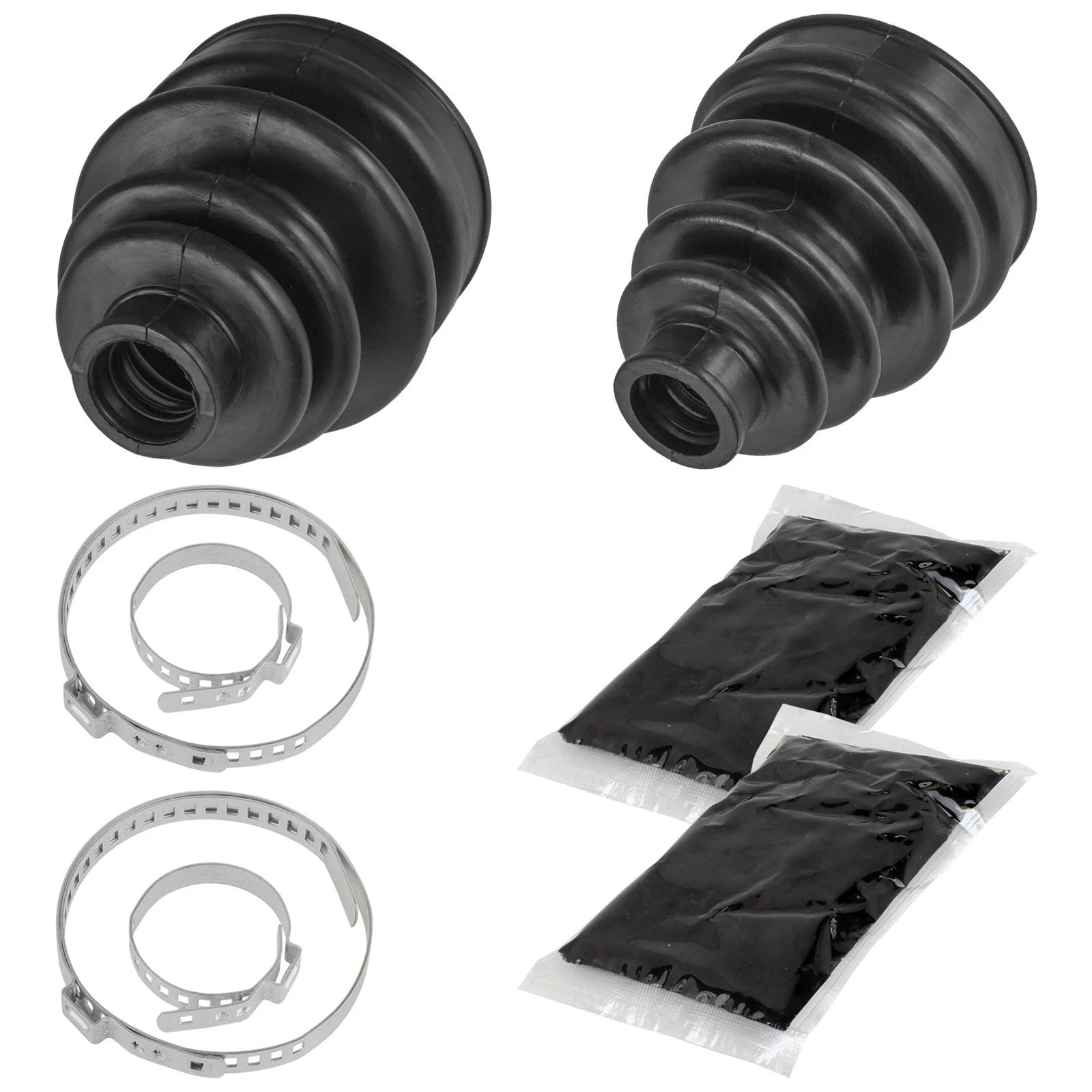 Rear Axle Inner Outer CV Boot Kit for Yamaha Grizzly 660 YFM660F 4X4 2002-2008