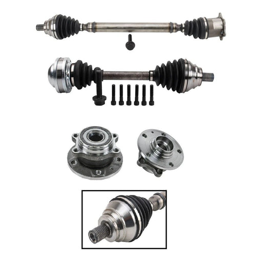 Drivetrain Kit Front Driver & Passenger Side Fits 2007 Volkswagen Eos 2009 Jetta