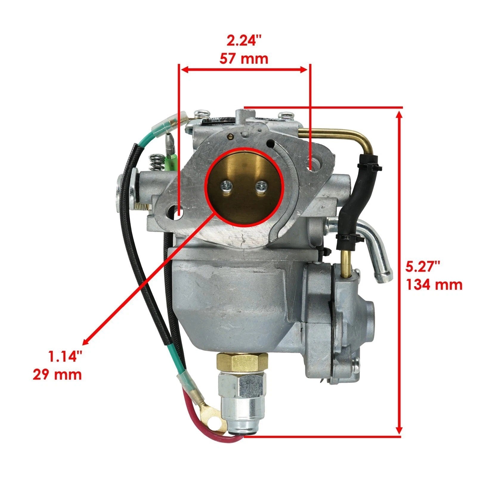 Caltric Carburetor For Kohler 24-853-102-S 24853102S CV730 25HP & CV740 27HP