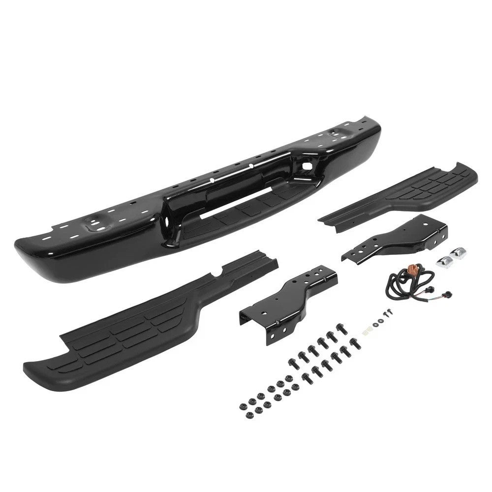 Rear Step Bumper For Chevy S10/GMC Sonoma 1998-04 Fleetside/Styleside #15007515
