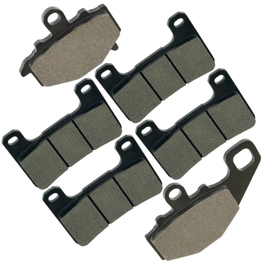 Front & Rear Brake Pads for Kawasaki ZR1000 Z1000 2010 2011 2012 2013-2016