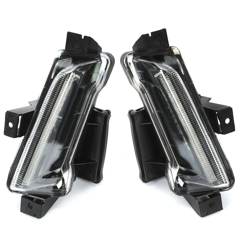 2PC DRL LED Fog Light Daytime Running Lamp For Chevy Camaro ZL1 LS LT 2016-23 24