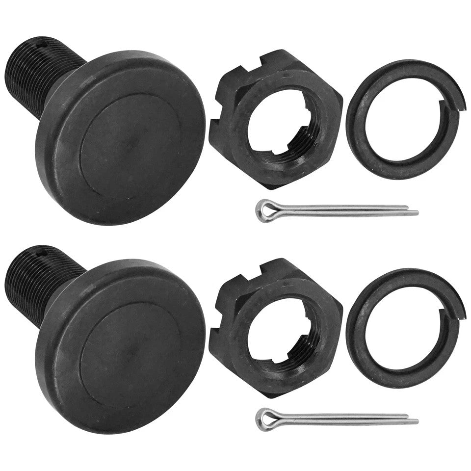 Caltric 501001 Bolts w/ Castle Nut Kit for King Kutter Rotary Cutter Blade Bolts