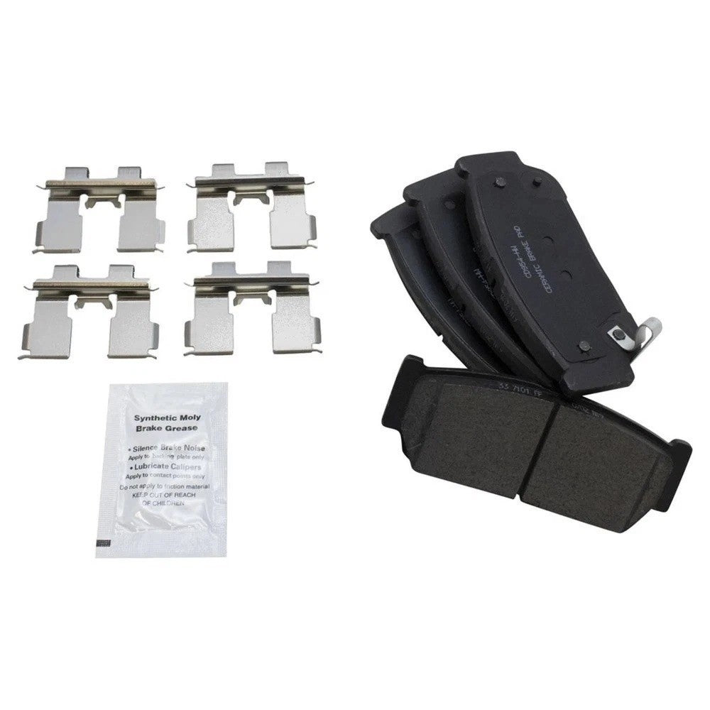 Rear Brake Performance Rotor & Ceramic Pad Kit for 07-09 Kia Sorento