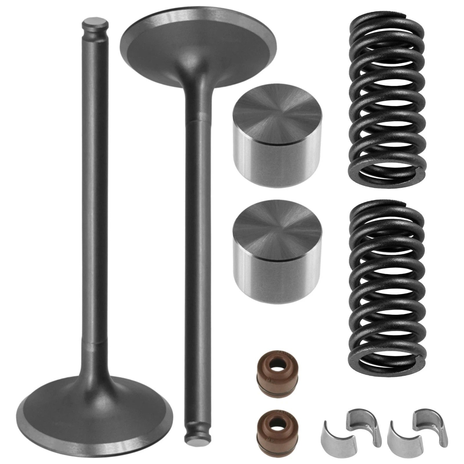 2x Intake Valve Kit For Honda CRF250R 2008 2009 Motorcycle NEW 