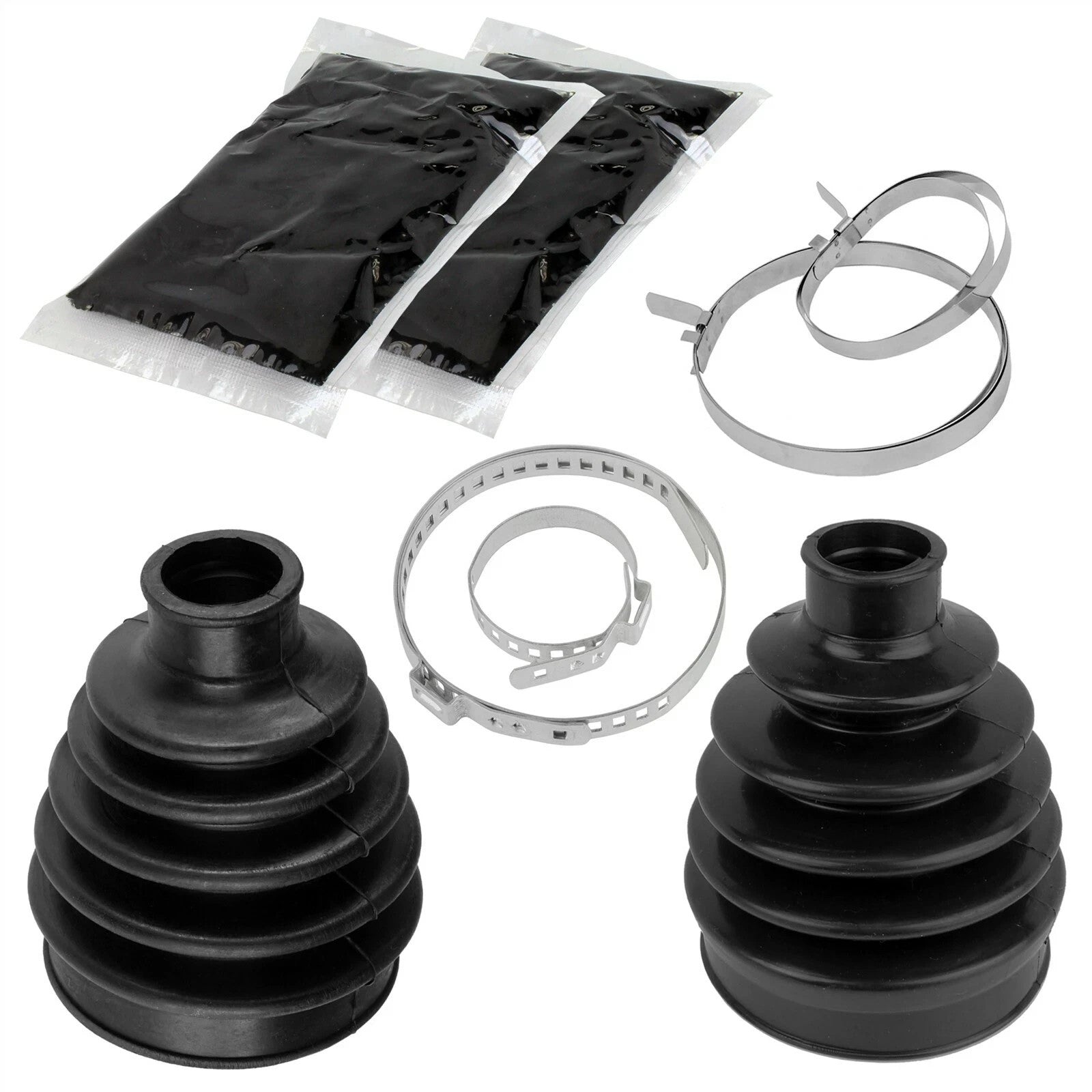 Front Inner & Outer CV Axle Boots For Can Am Outlander Max 1000 4X4 EFI 2014-201