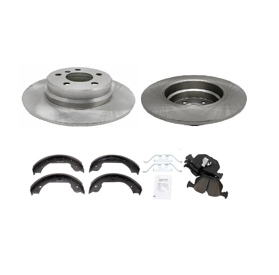 Rear Ceramic Brake Pad & Rotor Kit Fits 2000-2006 BMW X5