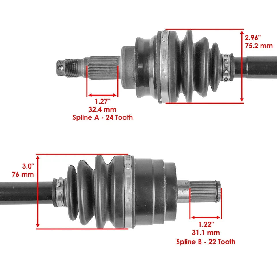 for Honda Oem 44350-HN7-003 Front Right or Left Complete CV Joint Axle
