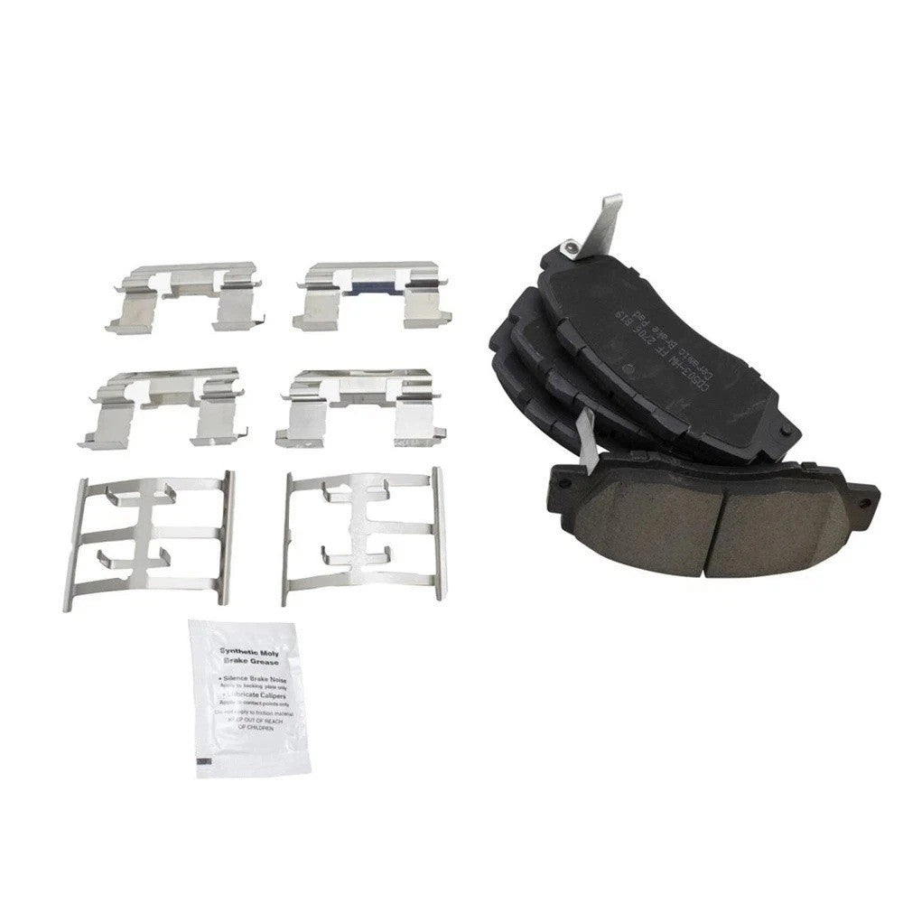 Disc Brake Rotor & Posi Ceramic Pad Front & Rear Kit Set for 97-01 Honda Prelude