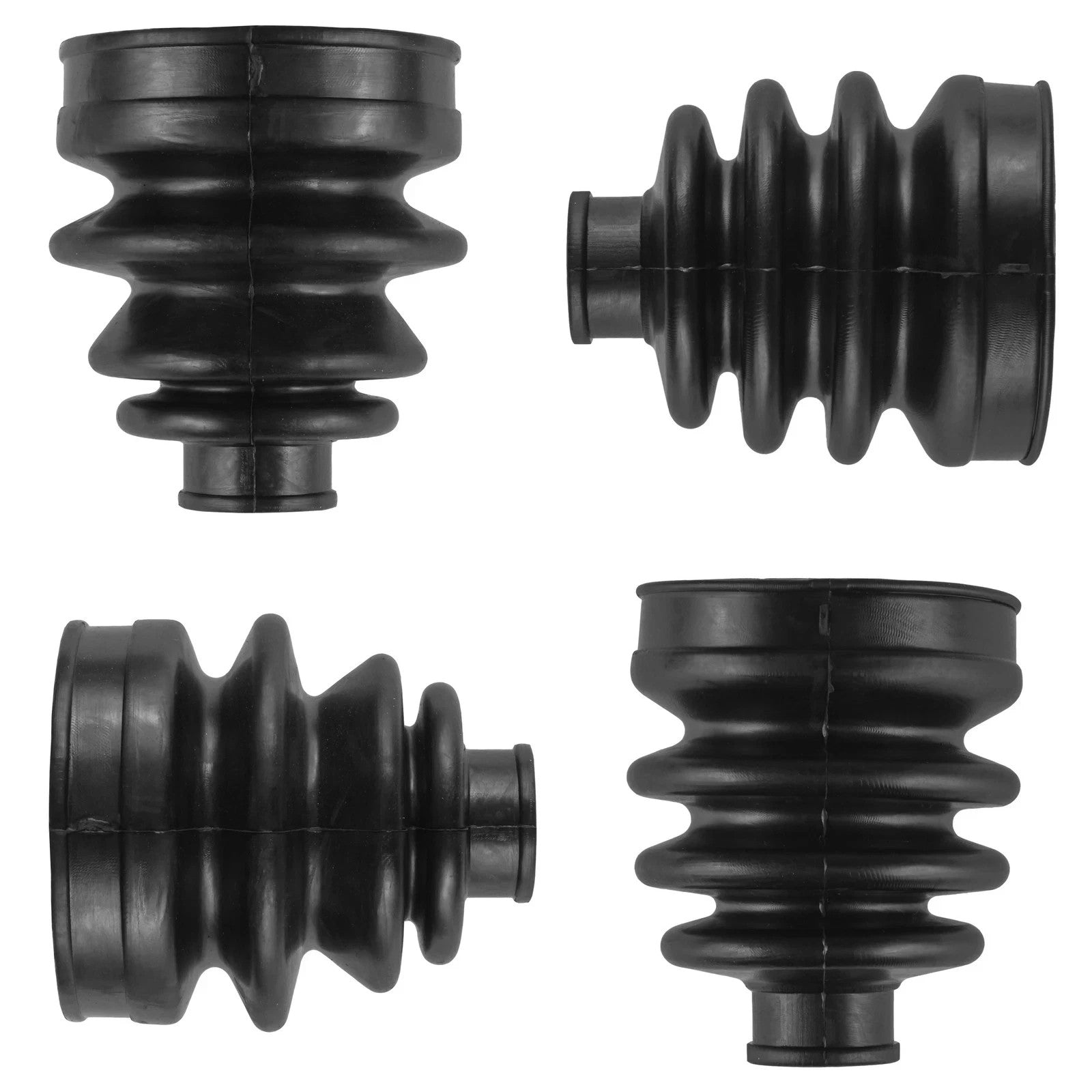 2 Front Axle Inner Outer CV Boot Kit for Yamaha Grizzly 400 YFM400FG 4X4 2007 08