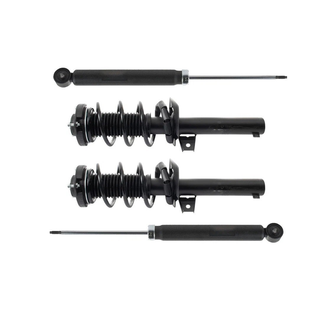 Front and Rear Complete Strut & Shock Absorber Kit For 12-18 Volkswagen Passat