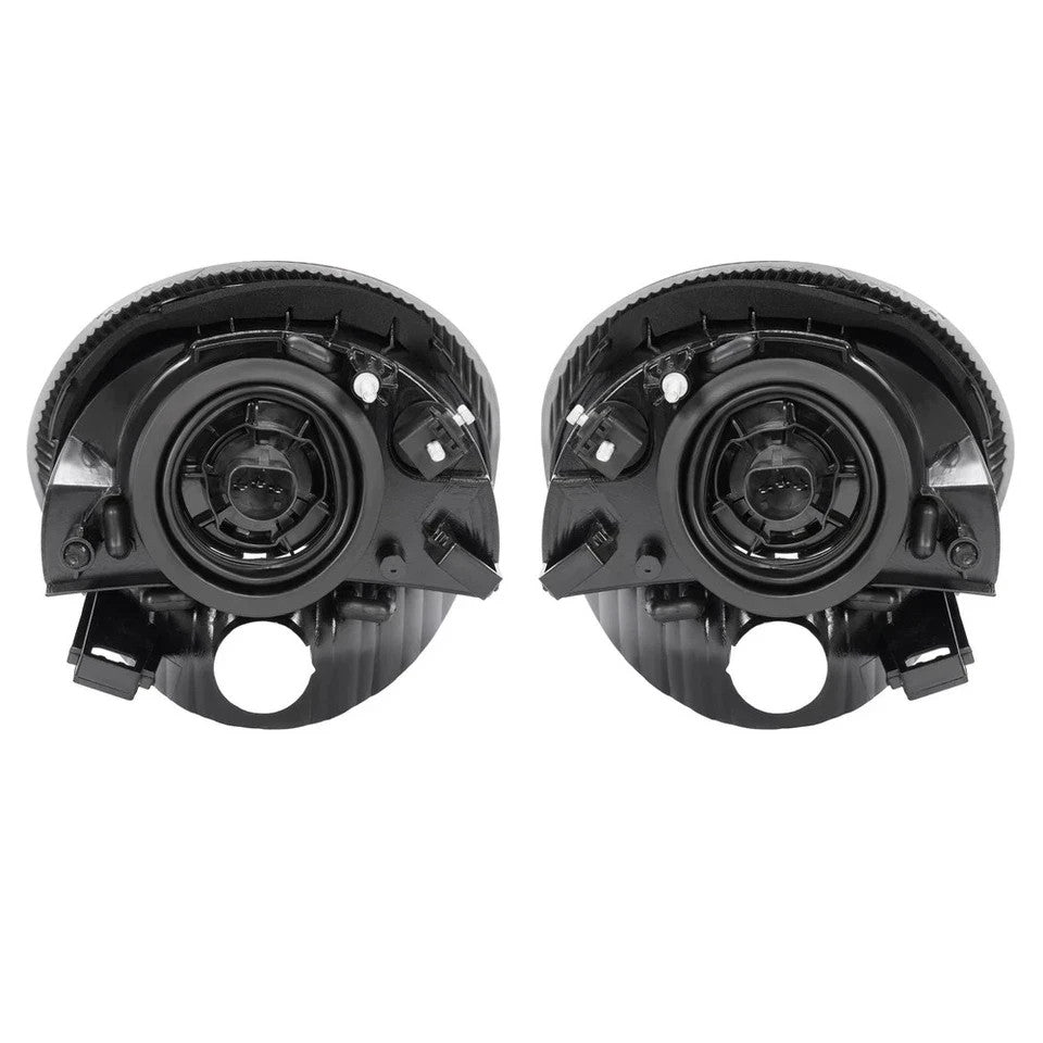 HECASA Headlights Set Driver Passenger For Ford Thunderbird 2002 2003 2004 2005