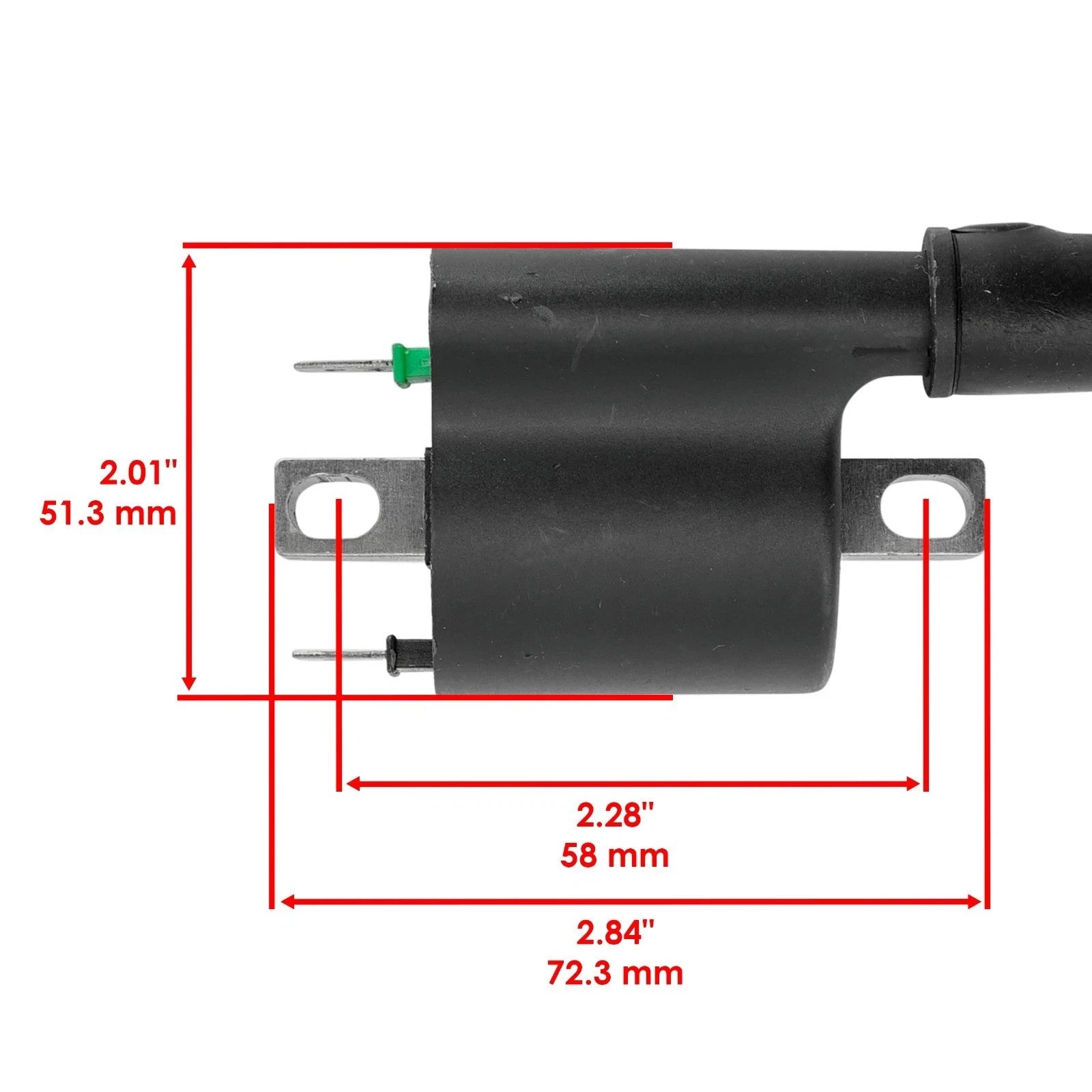 Caltric Ignition Coil & Cap Assy For Honda CRF110F 2013-2018 30510-KYK-911