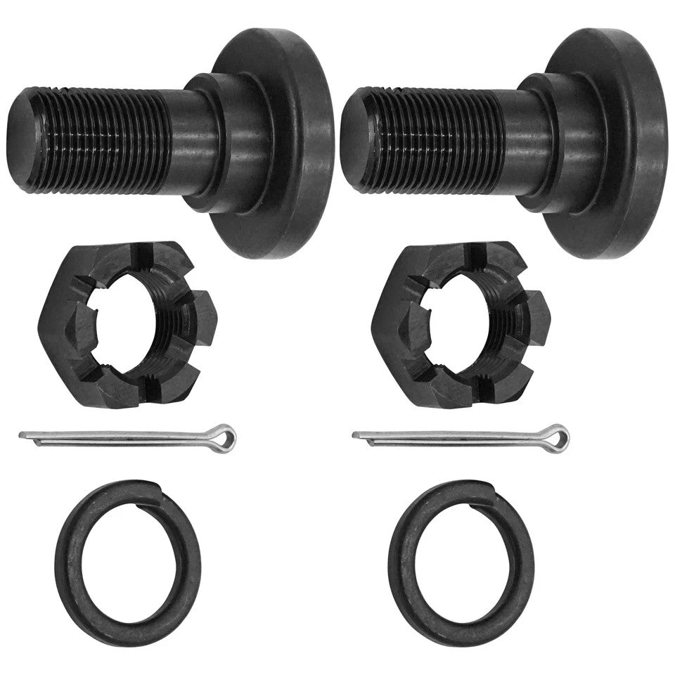Caltric 501001 Bolts w/ Castle Nut Kit for King Kutter Rotary Cutter Blade Bolts