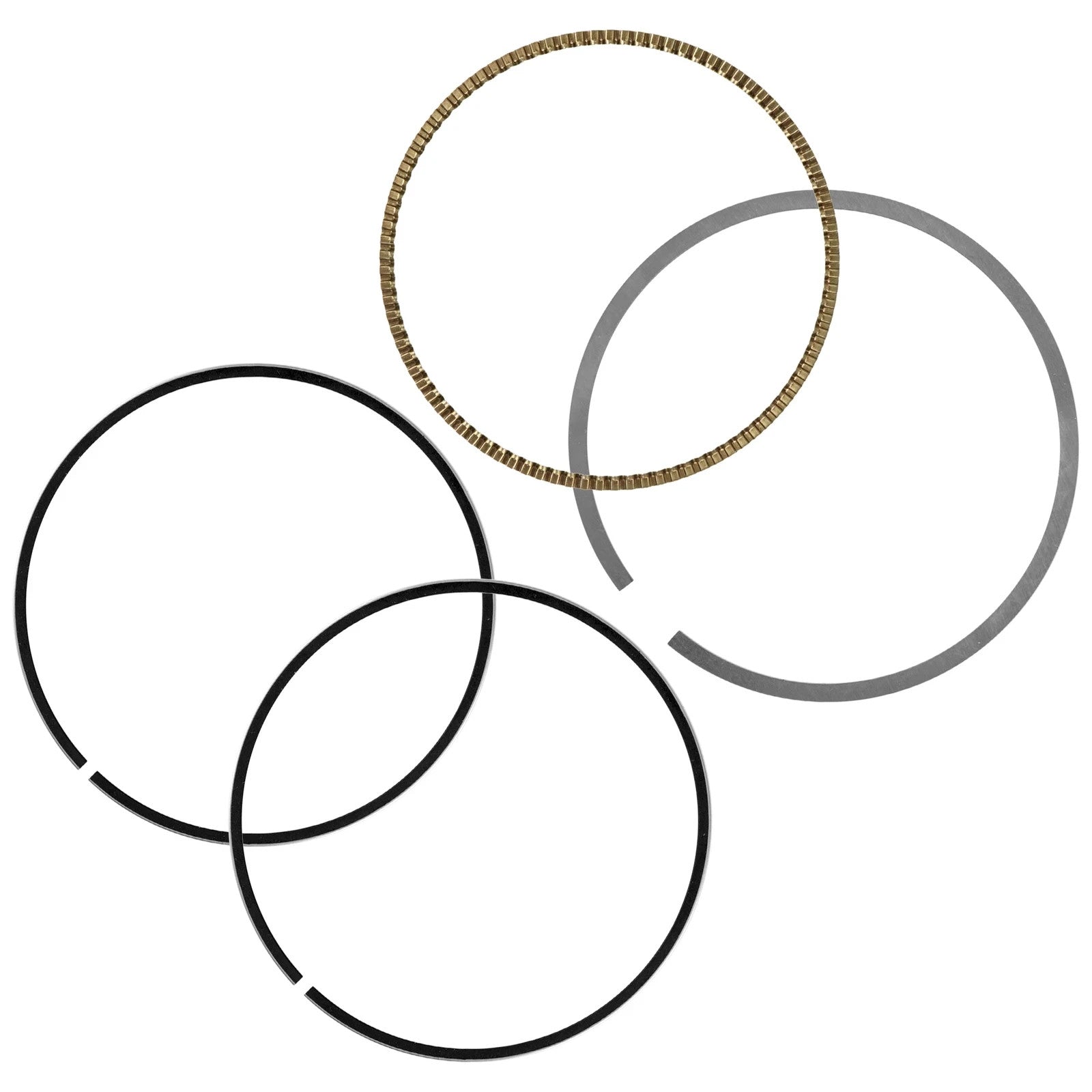 Caltric 13008-0028 Piston Rings For Kawasaki KX250F 2004-2019