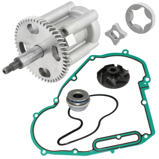 for Polaris RZR S 800/ RZR 4 800 EFI 09-14 Oil Pump Water Pump Impeller Seal Kit