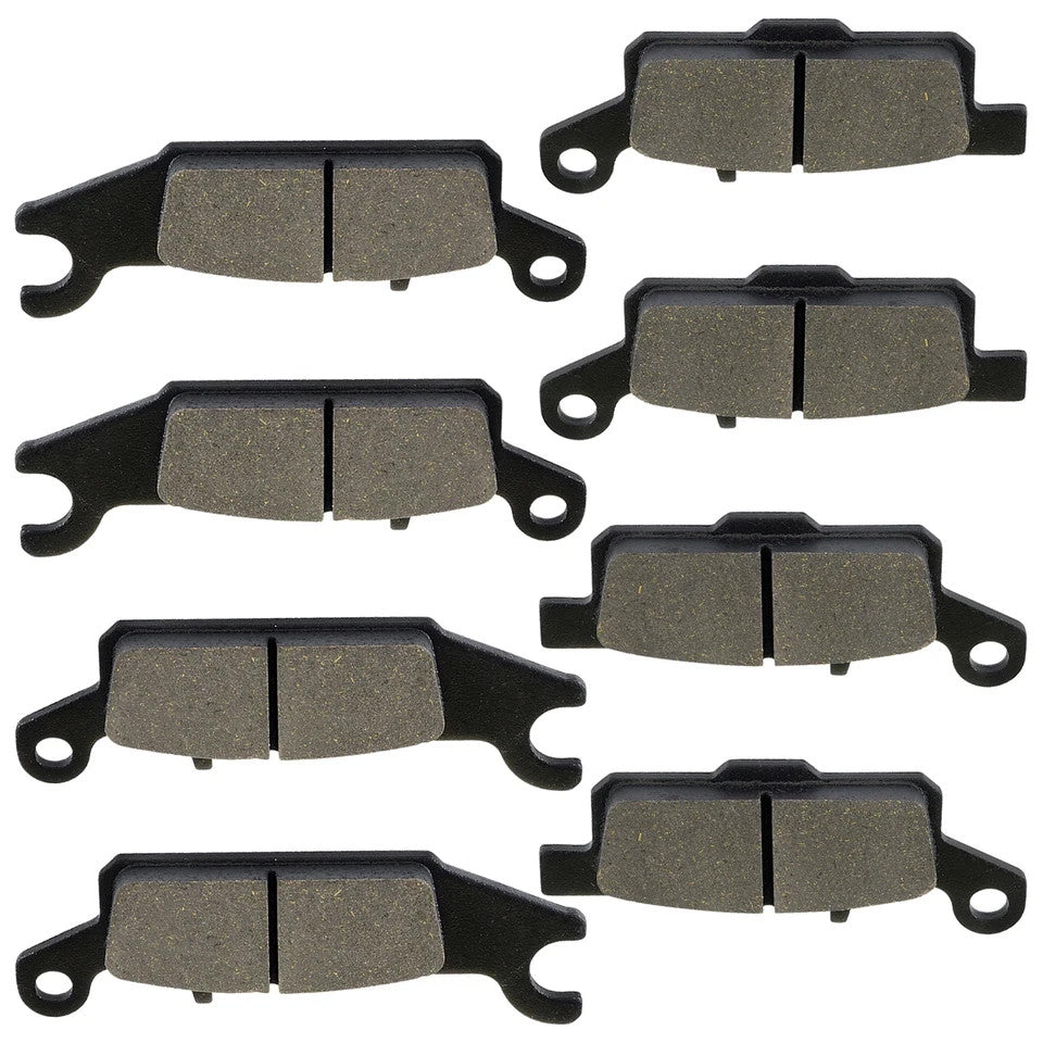 Front Rear Brake Pads for Yamaha Grizzly 550 YFM5FG YFM5FG YFM550 2009-2014