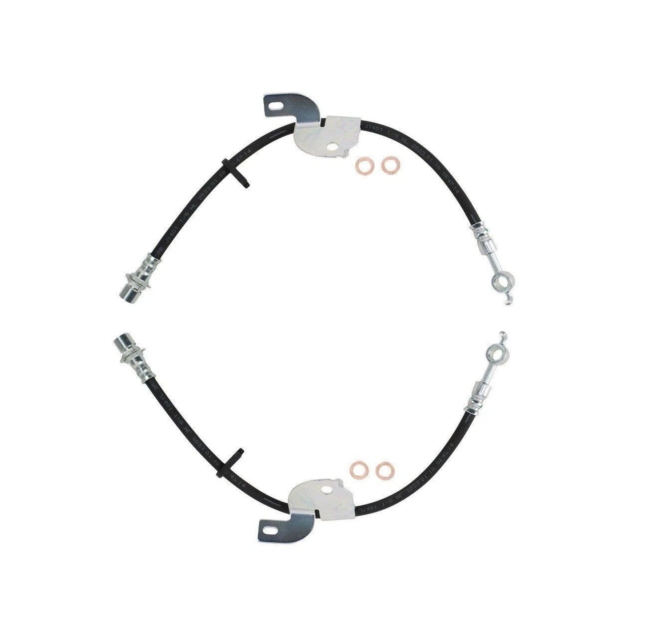 Front Brake Hose Set For 2012-2014 Ford F-150