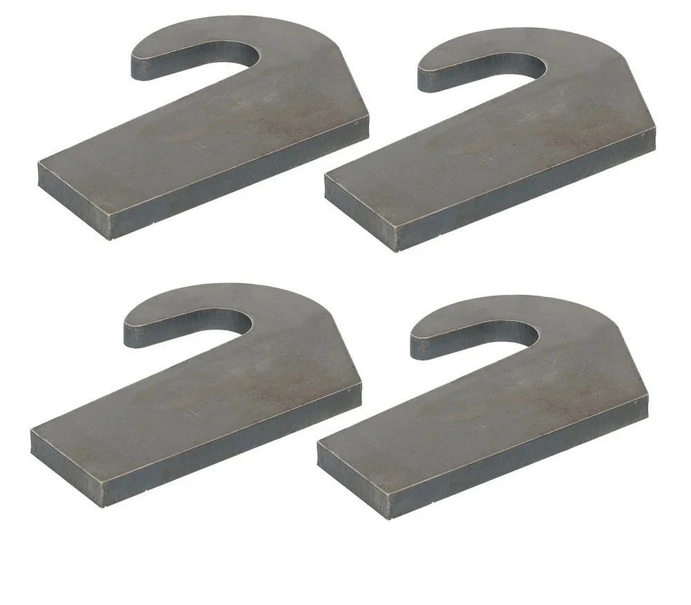 4X Steel Mounting Brackets For Pin Type Over The Bucket Loader Pallet Forks