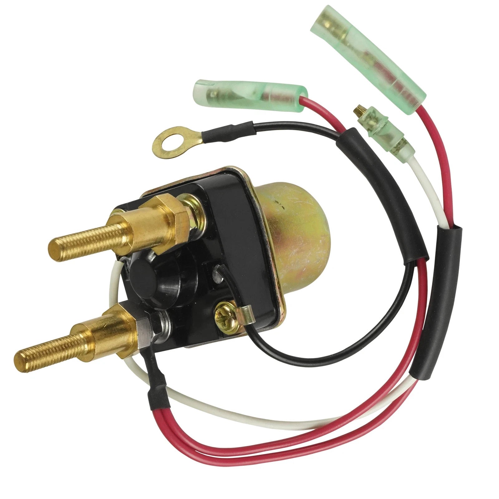 Starter Solenoid Relay for Kawasaki Js550 550 Sx 1982-1991 4-Wire Long Bolts New