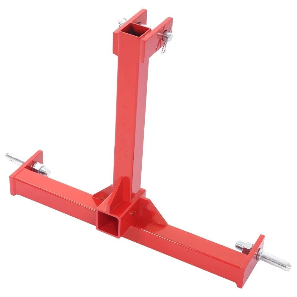 Category 1 Tractor Drawbar Adapter Trailer Hitch 3 Point 2" Receiver Attachment