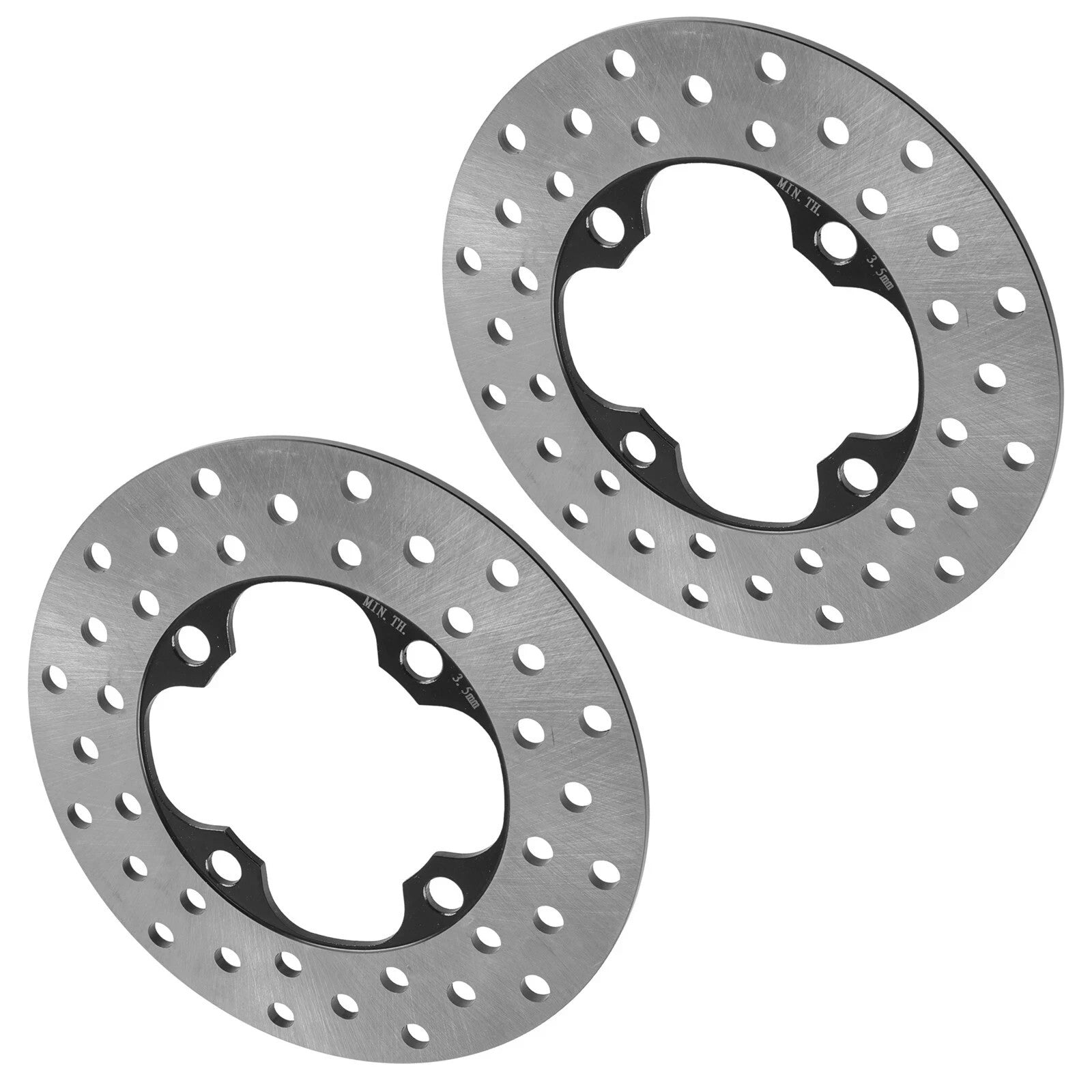 Front Left & Right Brake Disc for Honda TRX680FA FourTrax Rincon 2006-2014