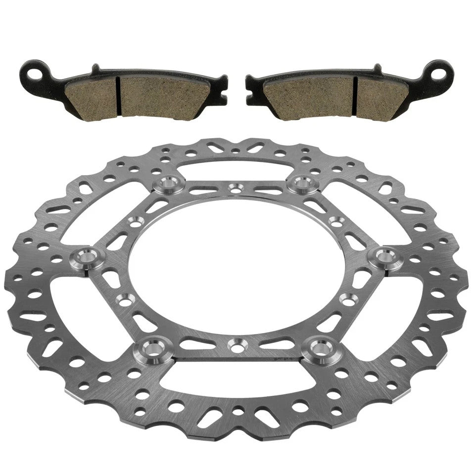 Front Brake Disc & Pads For Yamaha YZ125X 2021-25 YZ250FX YZ250X YZ450F 2020-25