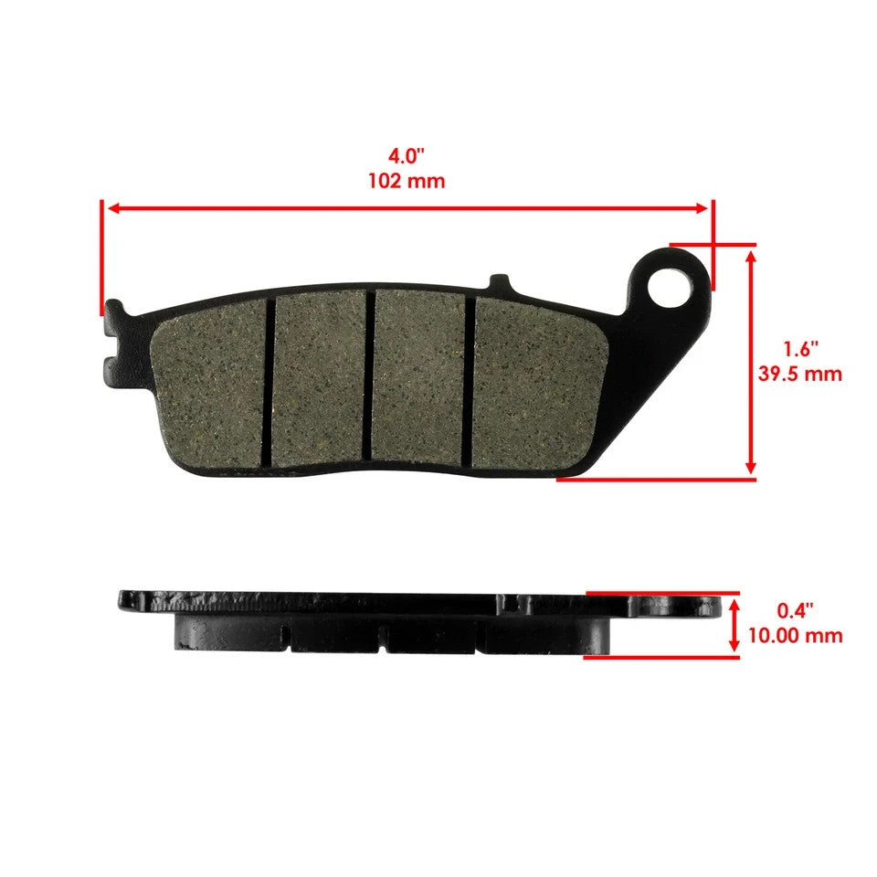 Front Brake Pads for Honda CB750 Cb 750 Nighthawk 750 1991-2003