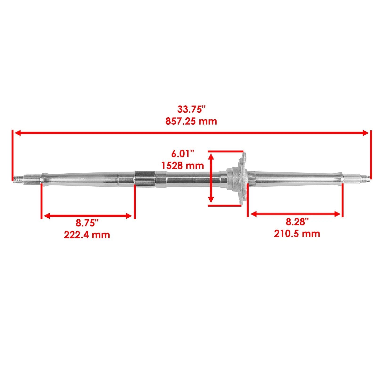 Rear Axle Shaft for Honda TRX400EX TRX400 Ex Sportrax 400 2X4 1999-2008
