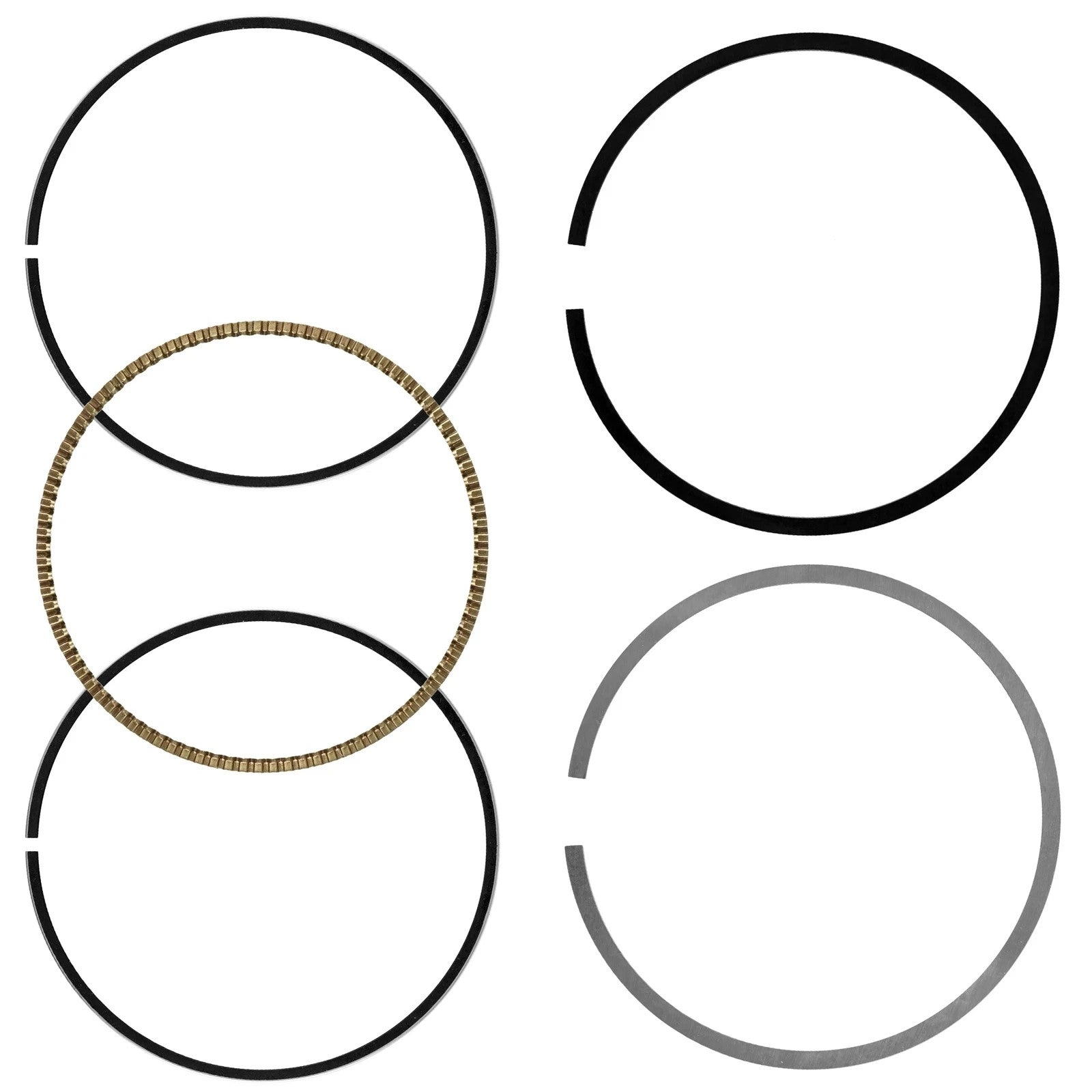 Caltric Piston Ring Set  For Honda Rancher 420 TRX420 2x4 4x4 2007 2008-2026