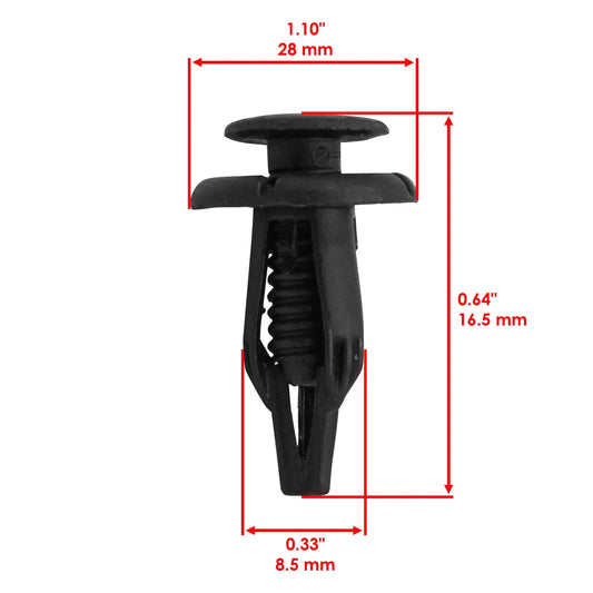 90269-07805-00 Fender Rivet Clips For Yamaha YXZ1000R 2017-20 / YXZ100R SS 2018