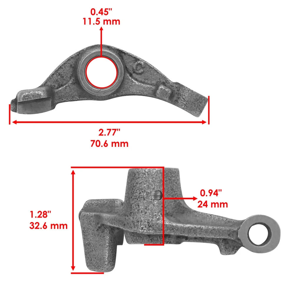 Engine Camshaft & Valve Rocker Arms For Honda Sportrax 400 TRX400EX 1999-2007
