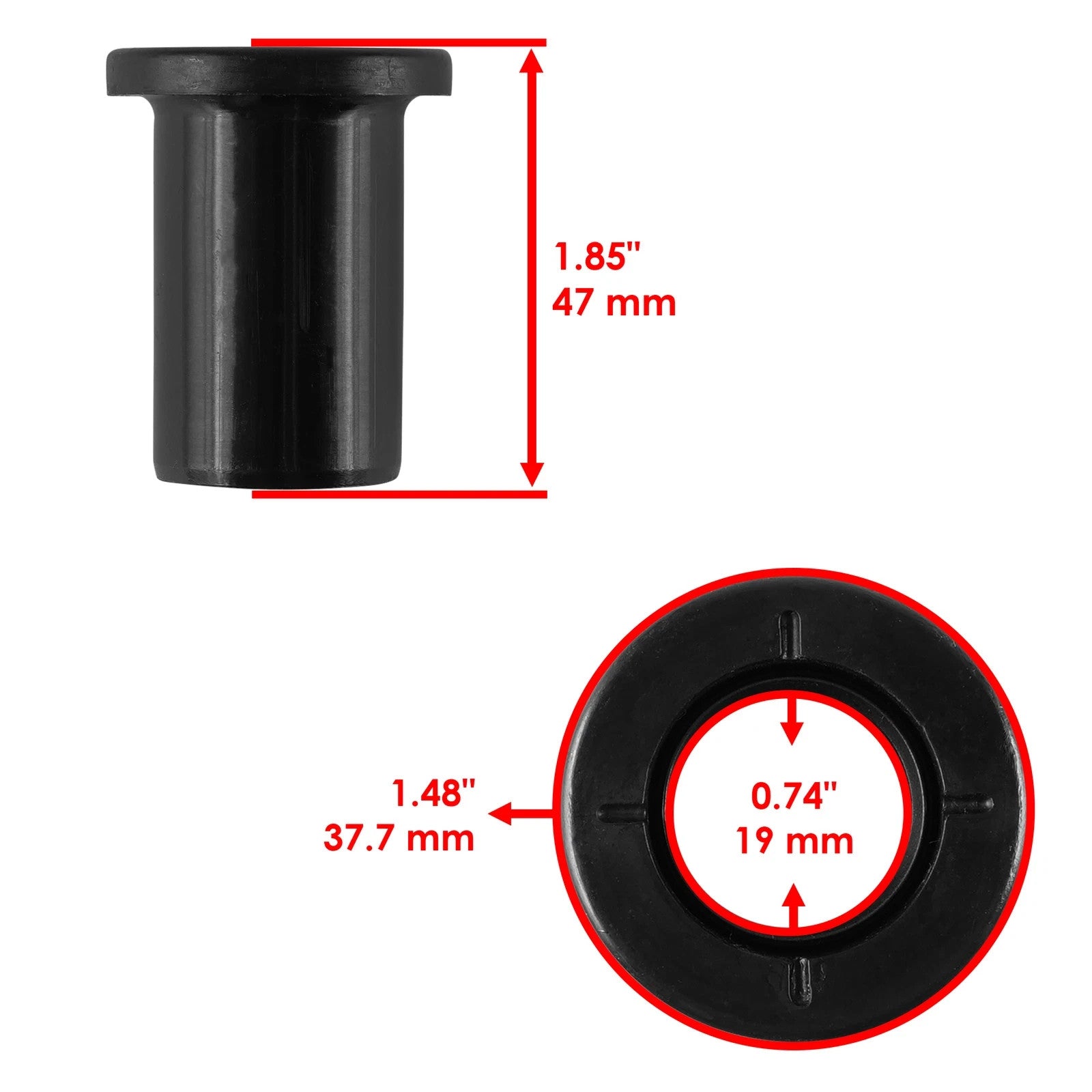 Rear Knuckle Bushing Kit For Polaris RZR 4 900 S 900 2015-2016 / S 1000 2016