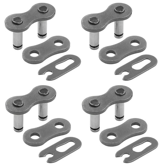 Caltric 420 Chain Master Link For Motorcycle Bike ATV Connecting Link Silver