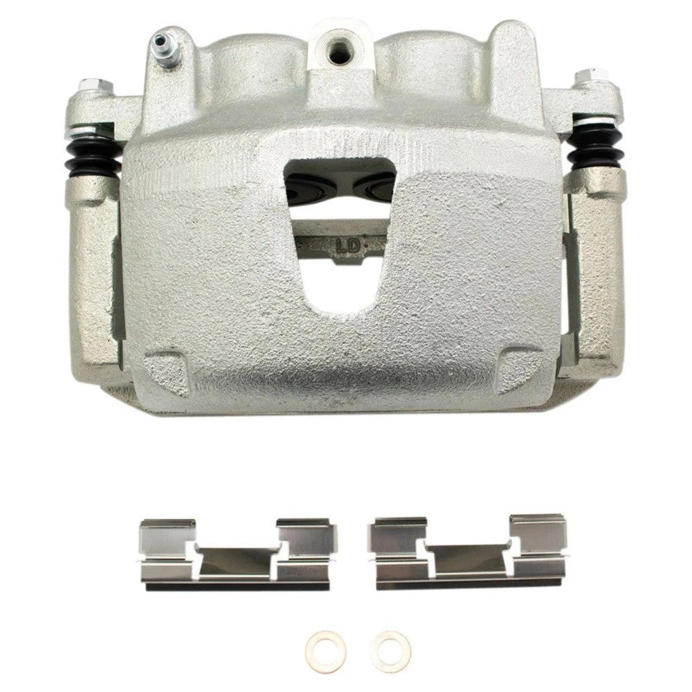Front Brake Caliper & Hose Set For 2006-2010 Jeep Commander 05-10 Grand Cherokee